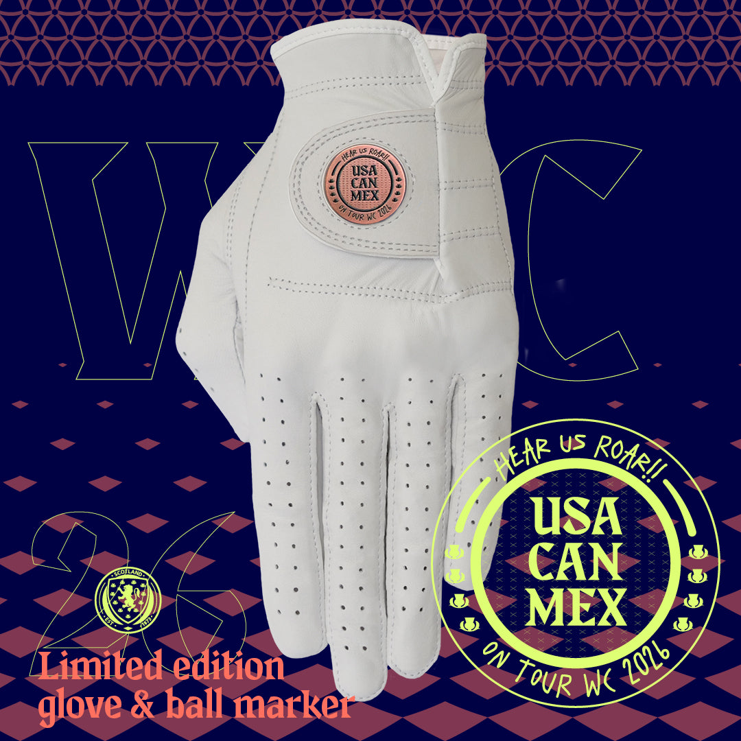 Official Scottish National Team WC 2026 Limited Edition Golf Glove & Ball Marker
