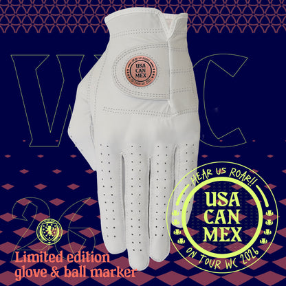 Official Scottish National Team WC 2026 Limited Edition Golf Glove & Ball Marker