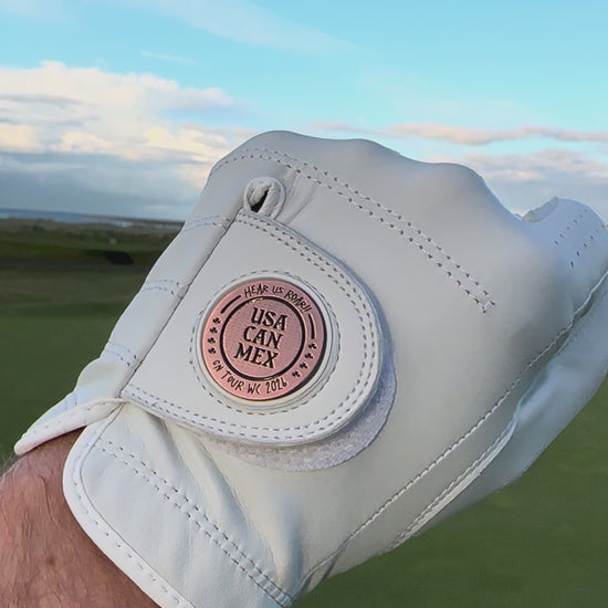 luxury golf glove