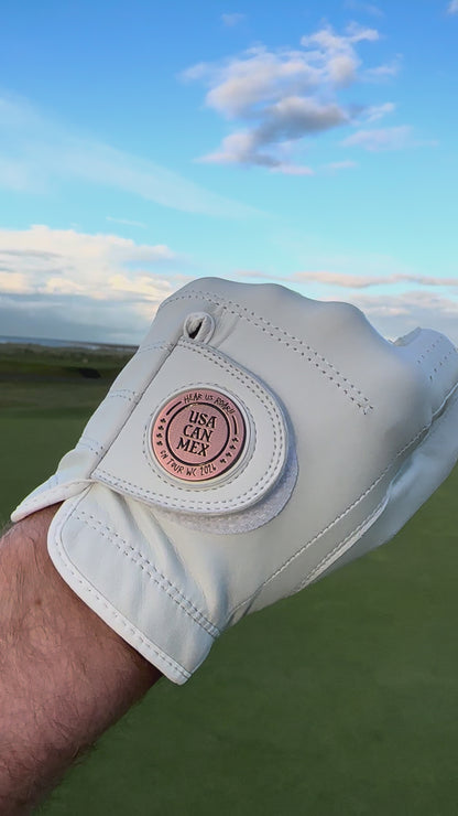 luxury golf glove